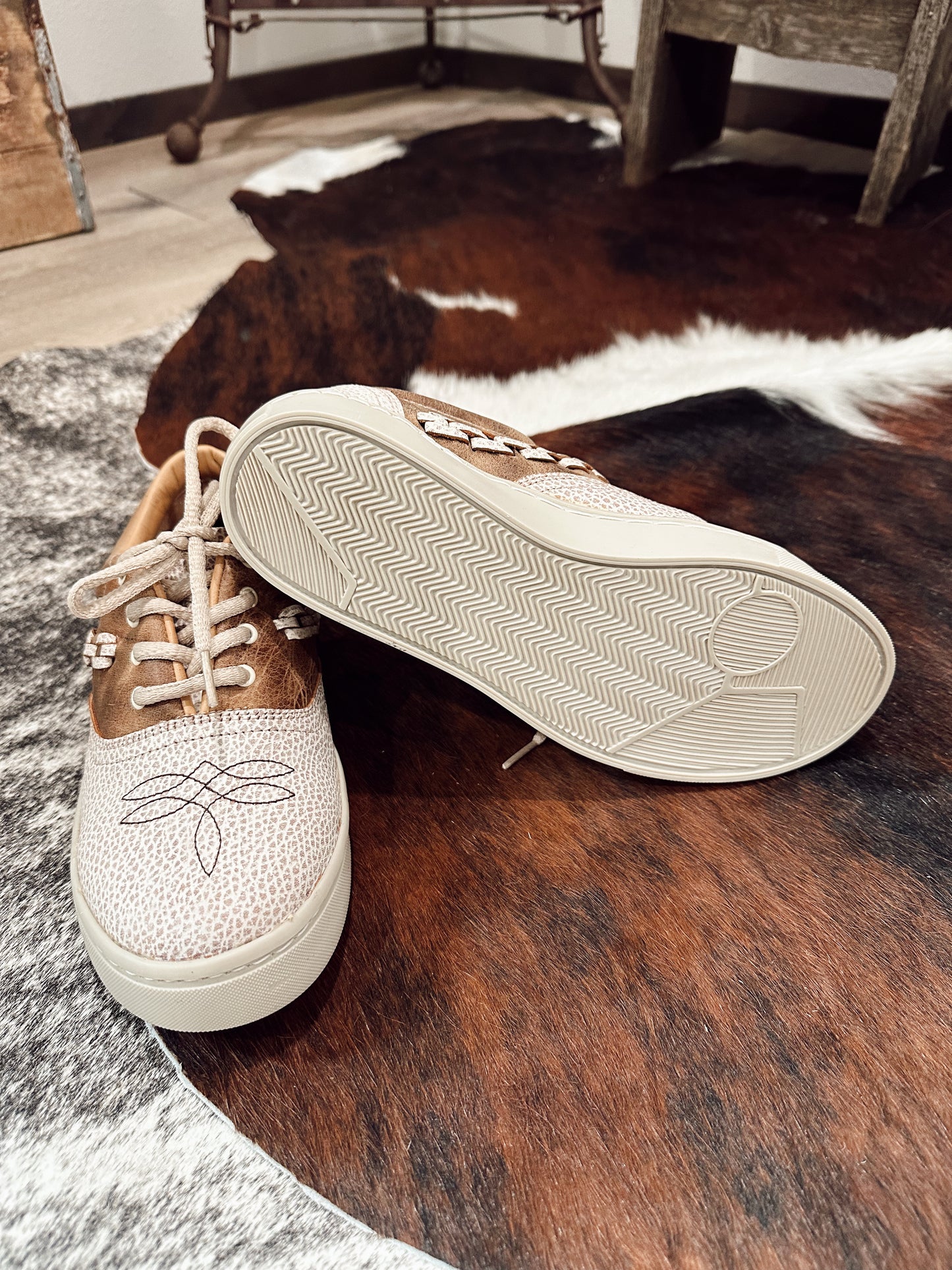 Danielle Leather Tennis Shoe