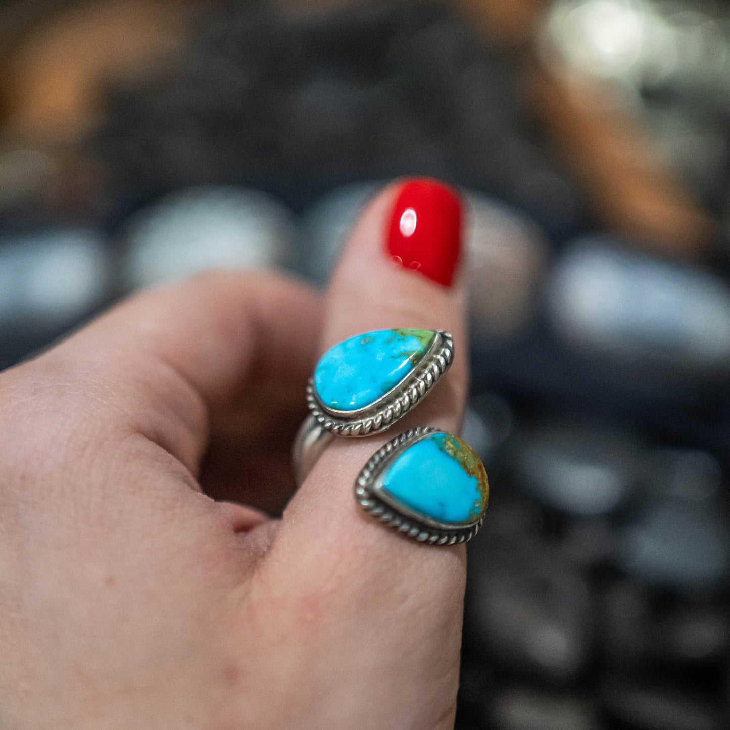 Turquoise Wrap Ring