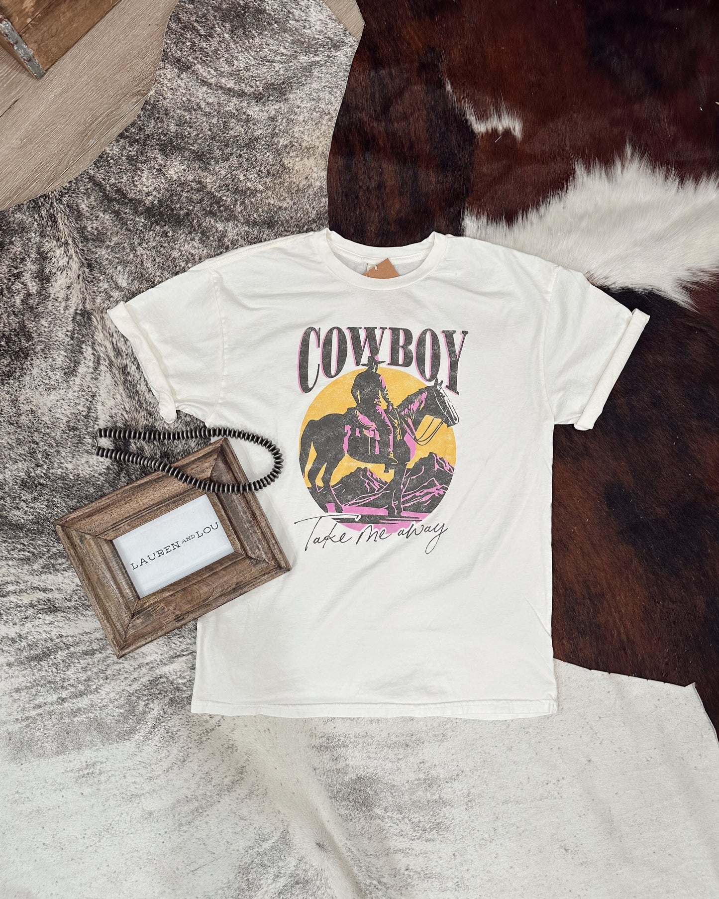 Cowboy Take Me Away Graphic