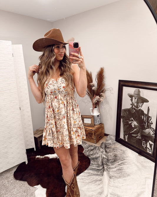 Desert Cowgirl Babydoll Dress