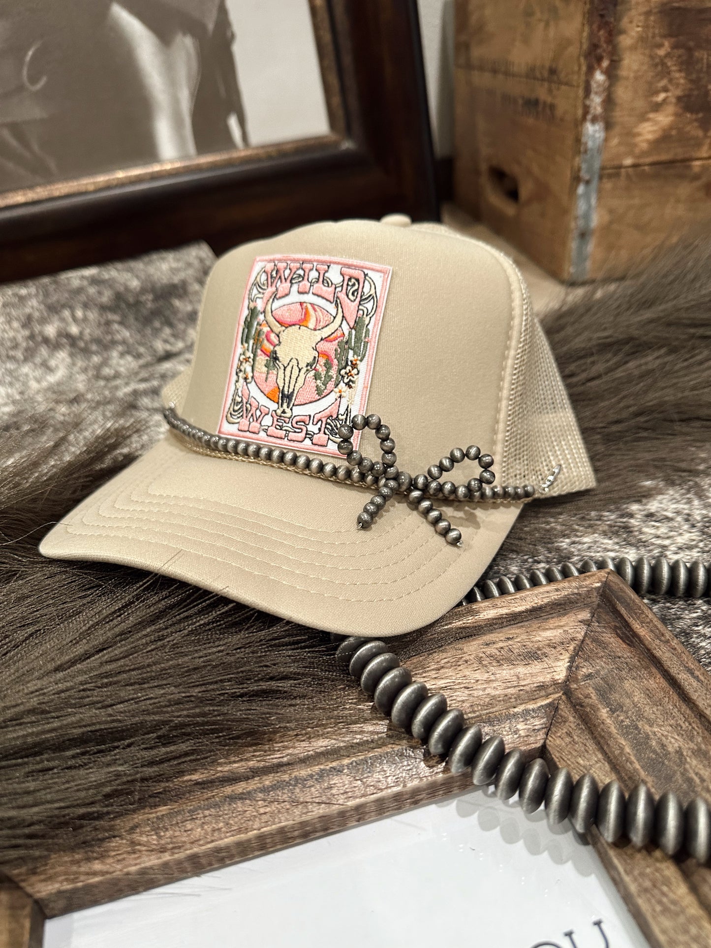 Western Pearls Hat Band